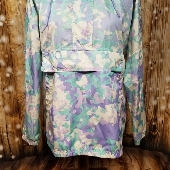 Lauren James Athletic Women's Sm Windbreaker Activewear 1/2 Zip-Up Rain Jacket - Picture 3 of 13